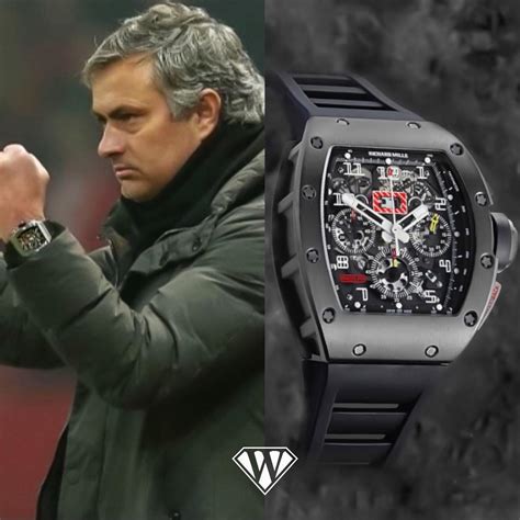 mourinho watch richard mille|Watch Spotting The Watches Of English Premier League Managers.